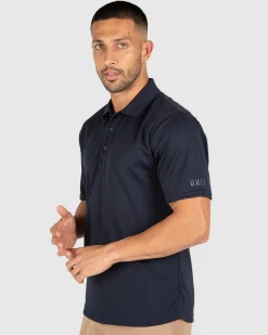 Unit Clothing GOLF MENS POLOS BOLT Sale