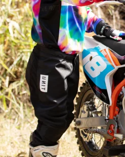 Unit Clothing KIDS STACK MX PANTS BLACK Best