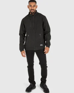 Unit Clothing UNIT Mens Factor Jacket (Soft Shell) BLACK Store