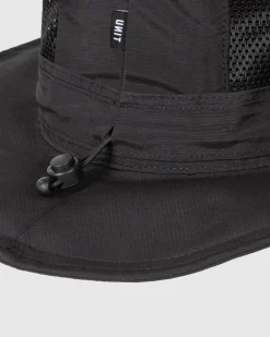 Unit Clothing UNIT Booney Sun Protection Hat BLACK Discount
