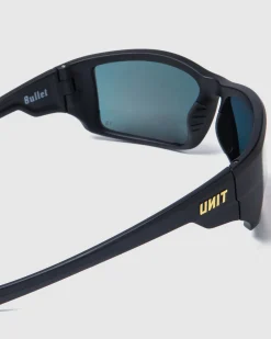 Unit Clothing UNIT Bullet - Medium Impact Safety Sunglasses - BLACK ORANGE Flash Sale