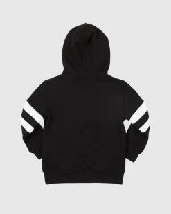 Unit Clothing UNIT College Kids Pullover Hoodie BLACK Discount