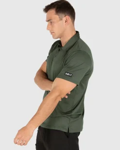 Unit Clothing UNIT Elite Flex Mens Polo Cheap