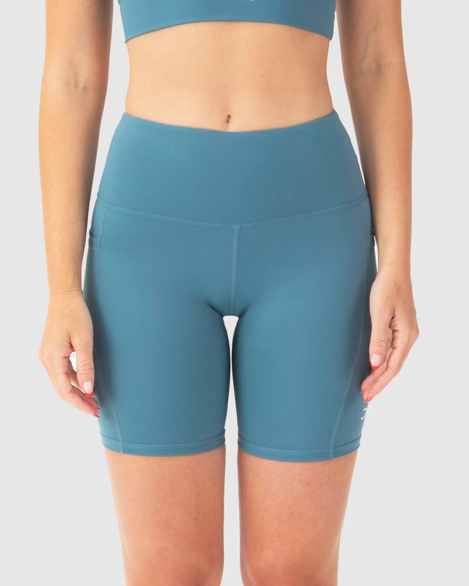 Unit Clothing UNIT Energy Ladies 18.5" Shorts JADE BLUE Hot