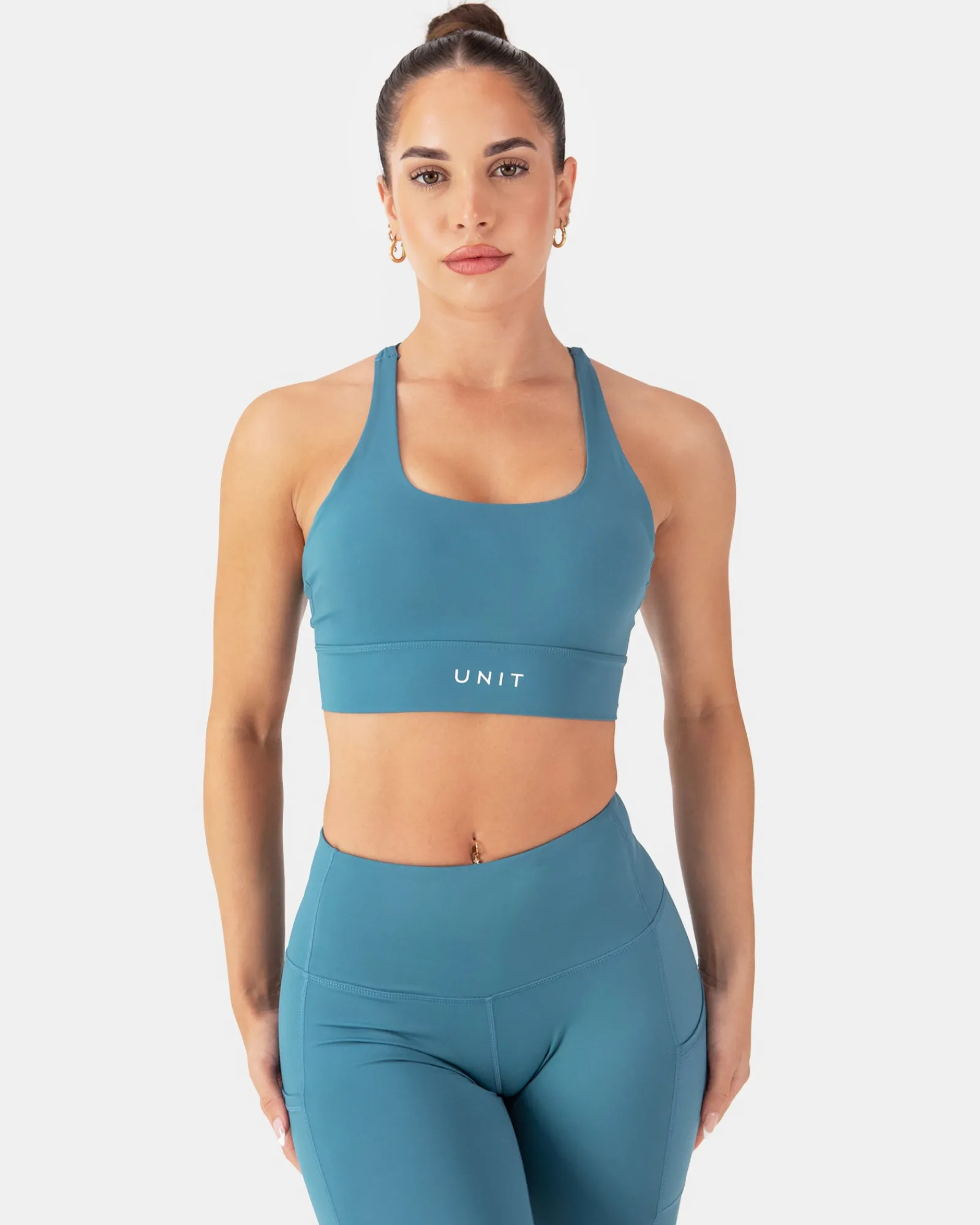 Unit Clothing UNIT Energy Ladies Sports Bra JADE BLUE Store