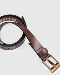 Unit Clothing UNIT Fortitude Leather Belt Shop