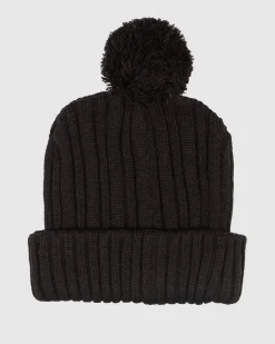 Unit Clothing UNIT Ladies Chill Beanie BLACK Sale