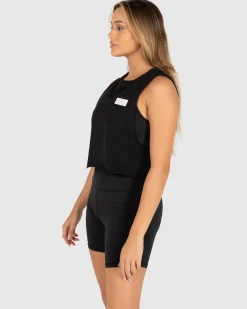 Unit Clothing UNIT Ladies Grand Cropped Muscle Tee Cheap