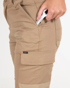 Unit Clothing UNIT Ladies Workwear Staple Cargo Pants Cheap