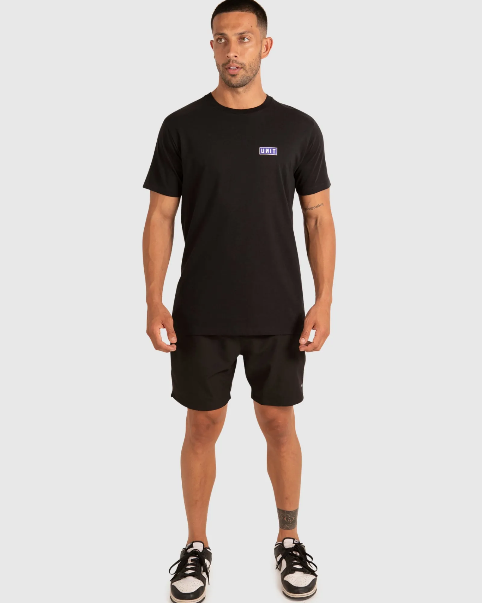 Unit Clothing UNIT Last Lap Mens T-Shirt BLACK Hot