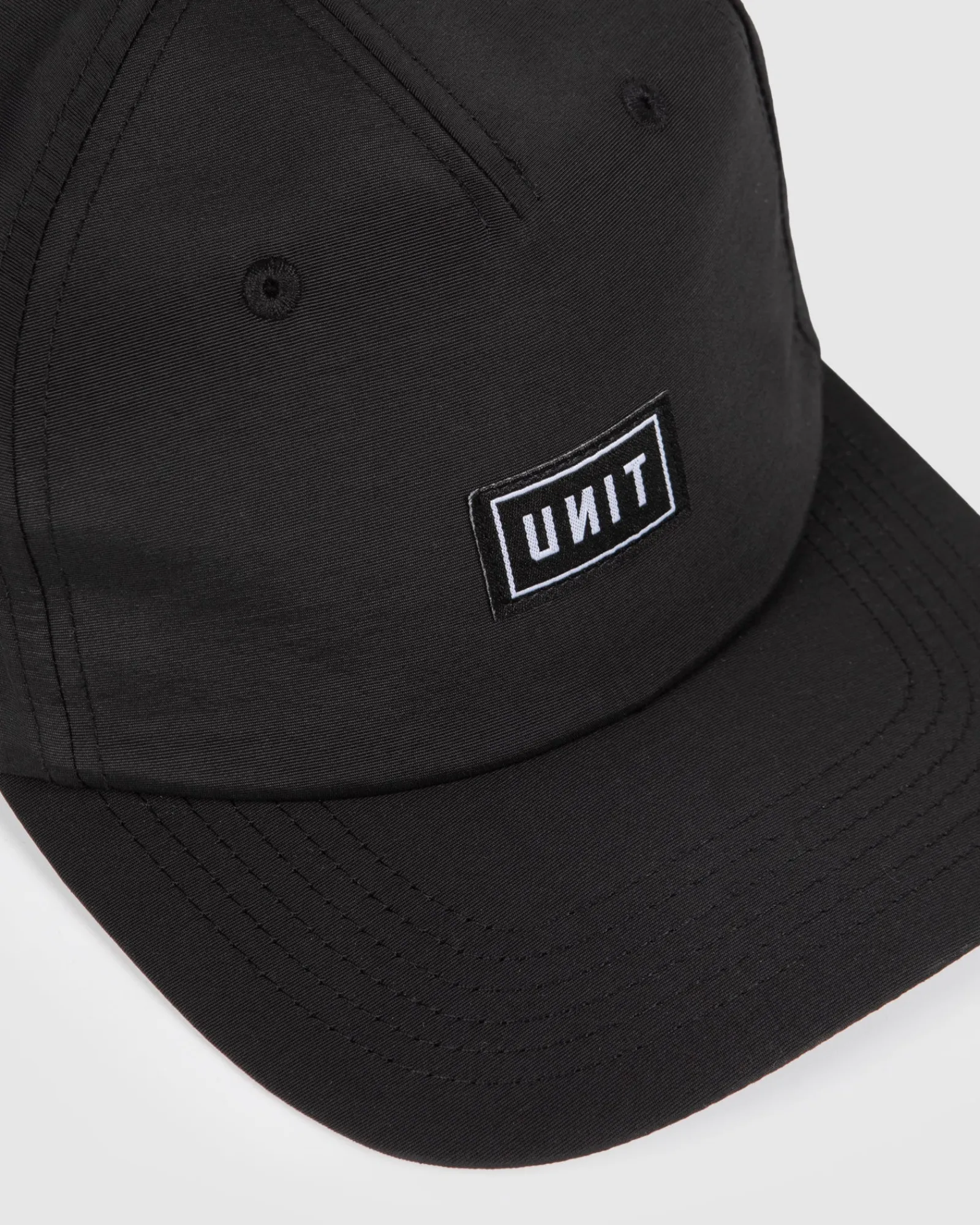Unit Clothing UNIT Mens Base Headwear - Snapback Cap BLACK Flash Sale