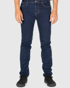 Unit Clothing UNIT Mens Elite Slim Fit Stretch Jeans Cheap