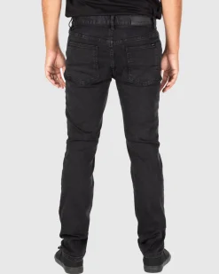 Unit Clothing UNIT Mens Elite Slim Fit Stretch Jeans Cheap