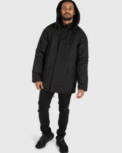 Unit Clothing UNIT Mens Eternal Weather Resistant Jacket BLACK Discount