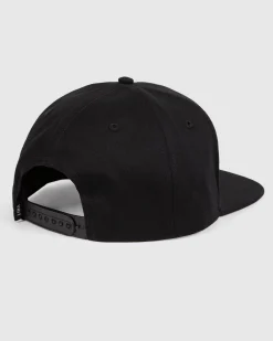 Unit Clothing UNIT Mens Keyline Headwear - Snapback Cap BLACK Best