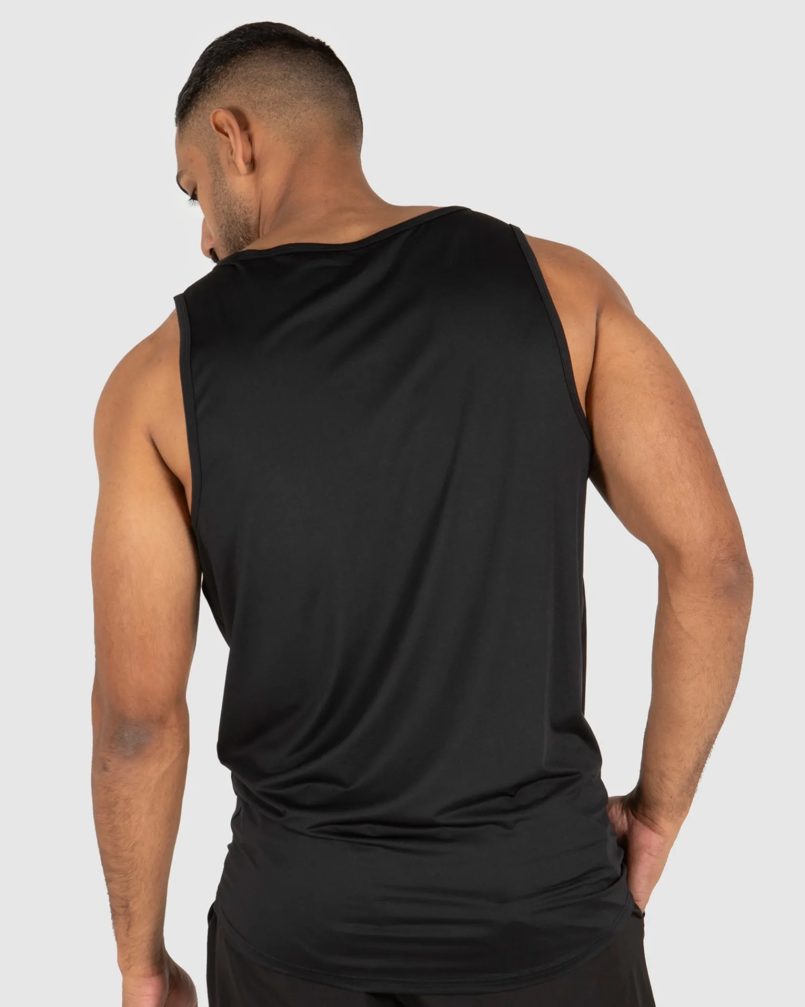 Unit Clothing UNIT Mens Pro Flex Sports Tank BLACK Cheap
