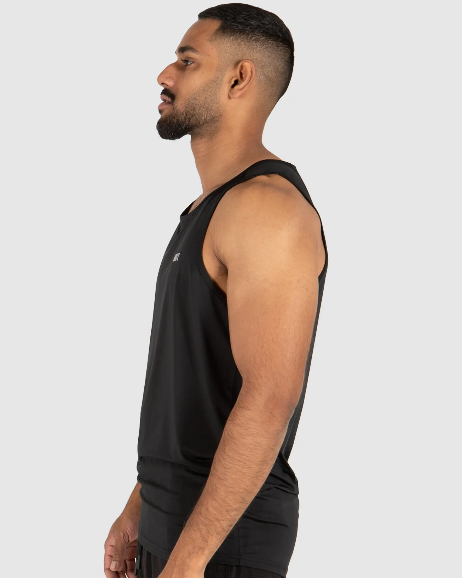 Unit Clothing UNIT Mens Pro Flex Sports Tank BLACK Cheap