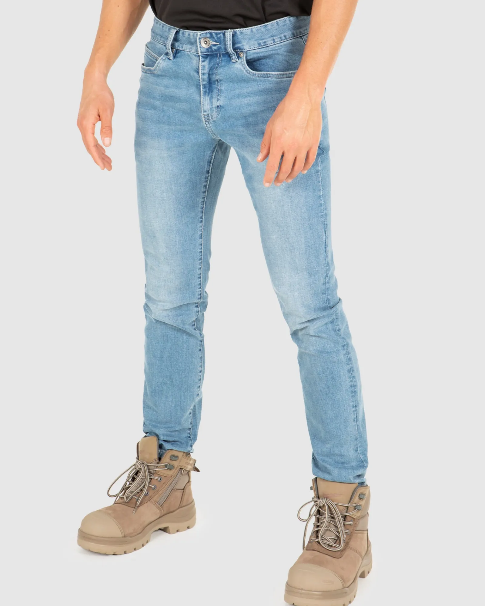Unit Clothing UNIT Mens Stretch Workwear Jeans Sale