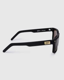 Unit Clothing UNIT Primer Sunglasses - Matte Black Gold Polarised MB GOLD Fashion