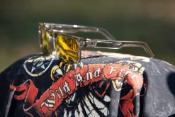 Unit Clothing UNIT Primer Sunglasses - Smoke Orange Polarised CRYSTAL SMOKE Discount