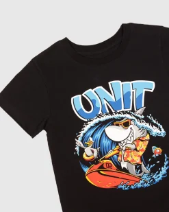 Unit Clothing UNIT Stay Cool Kids Tee BLACK Sale