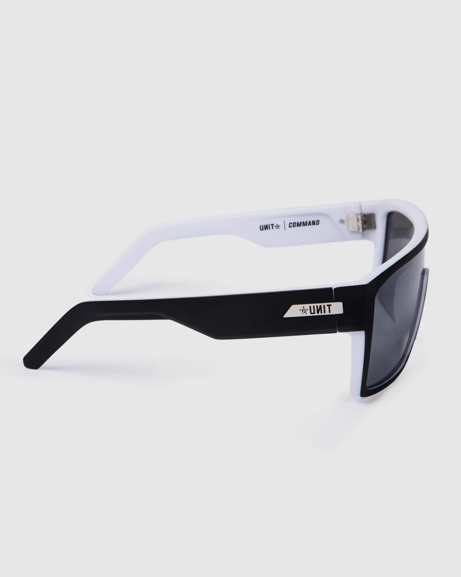 Unit Clothing UNIT Sunglasses Command - Polarised BLACK WHITE Outlet