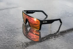 Unit Clothing UNIT Sunglasses Command - Black Purple Polarised BLK PUR ORA Sale