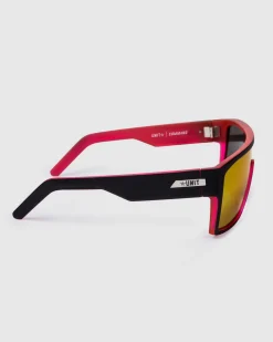 Unit Clothing UNIT Sunglasses Command - Matte Black Neo Pink Polarised MB NEON PINK Sale