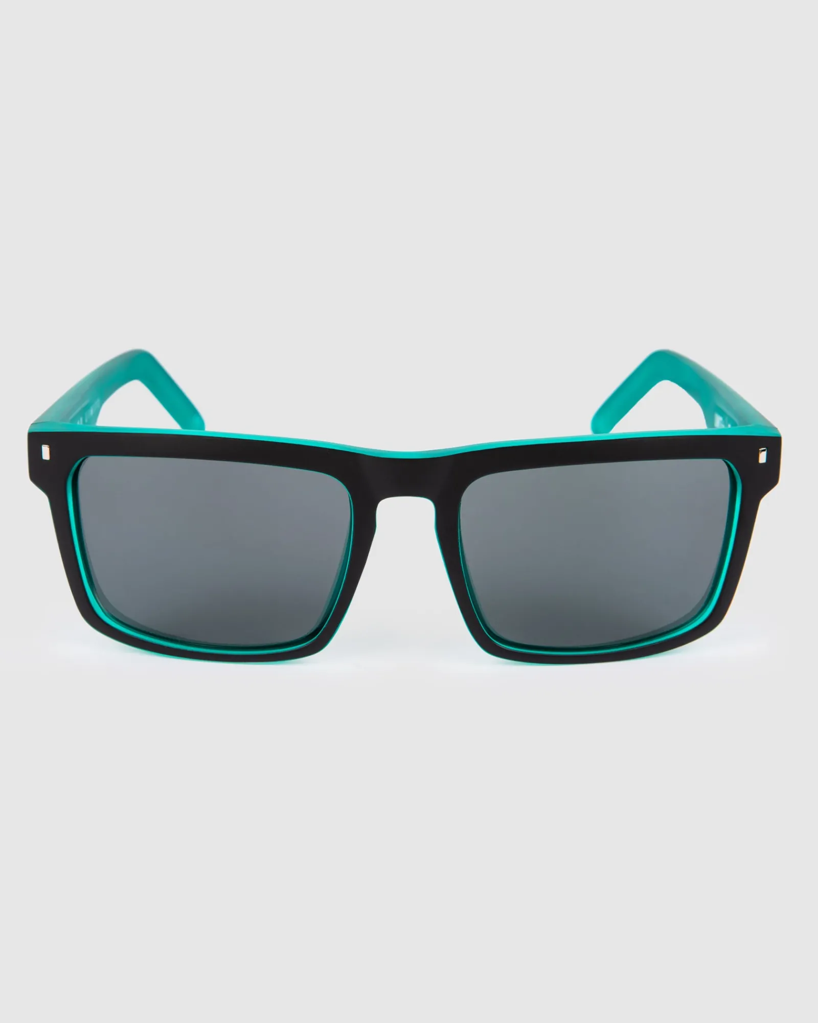 Unit Clothing UNIT Sunglasses Primer - Matte Black Teal Polarised MB TEAL Hot
