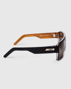Unit Clothing UNIT Sunglasses Vault - Matte Black Gold Polarised MB GOLD Best Sale
