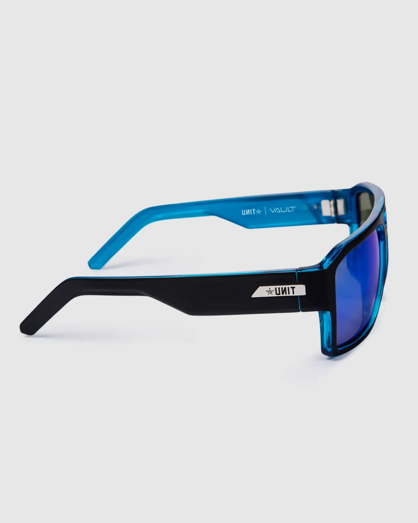Unit Clothing UNIT Sunglasses Vault - Matte Black Blue Polarised MB BLUE Store