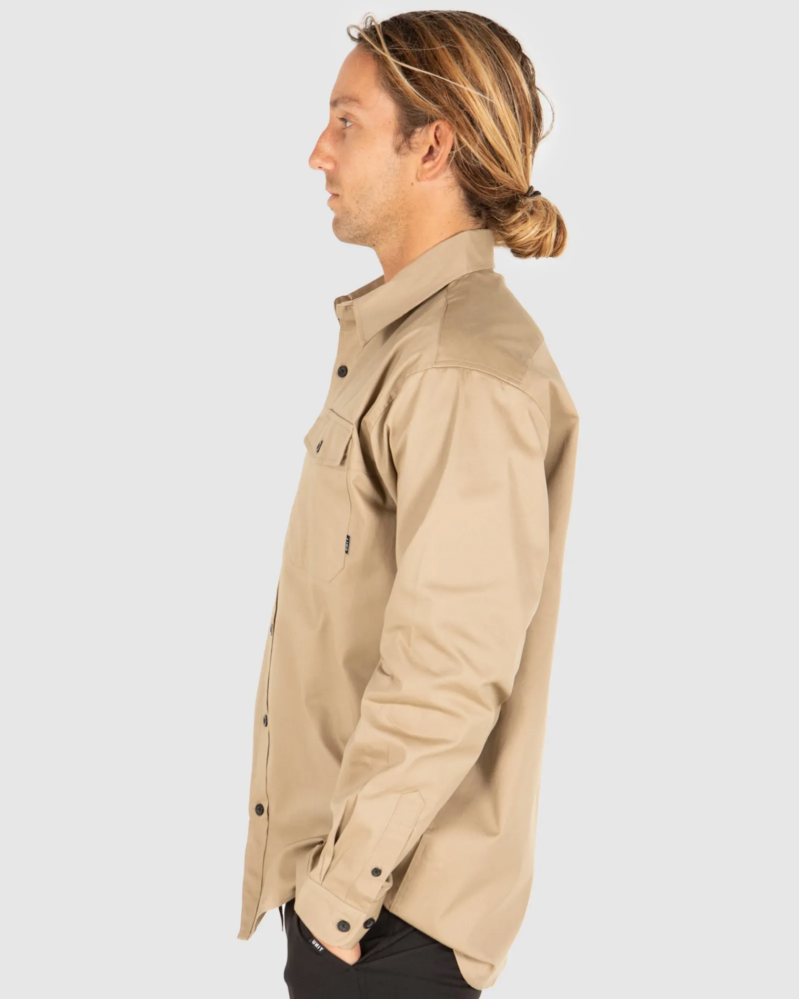 Unit Clothing UNIT Task Long Sleeve Work Shirt Fashion