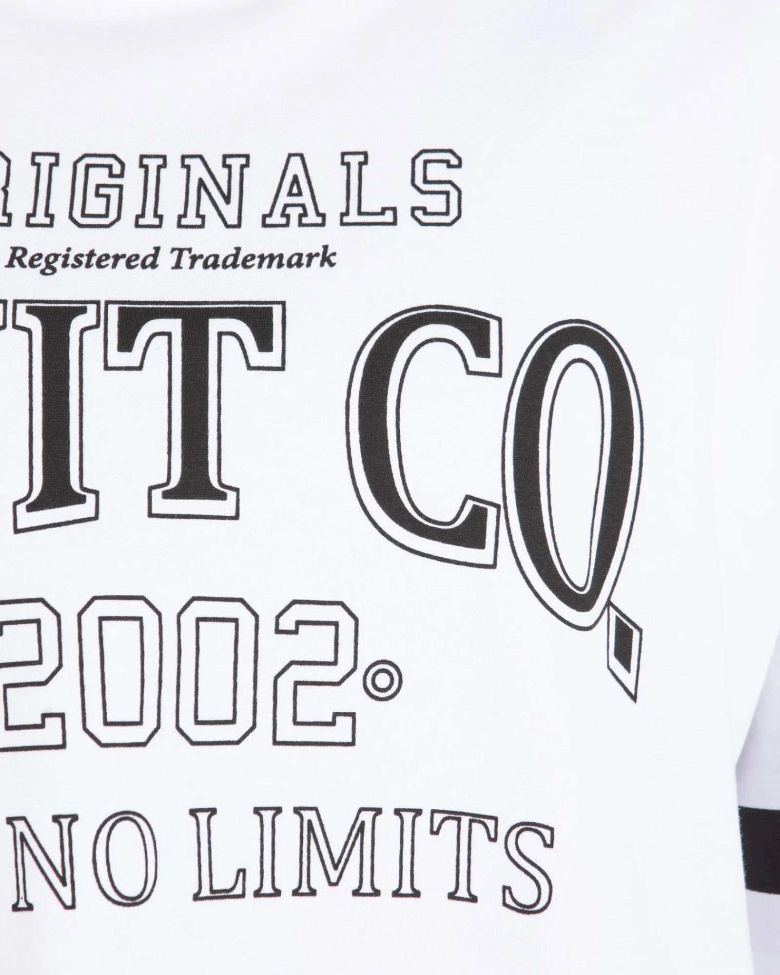 Unit Clothing UNIT Varsity Oversized Cropped T-Shirt Hot