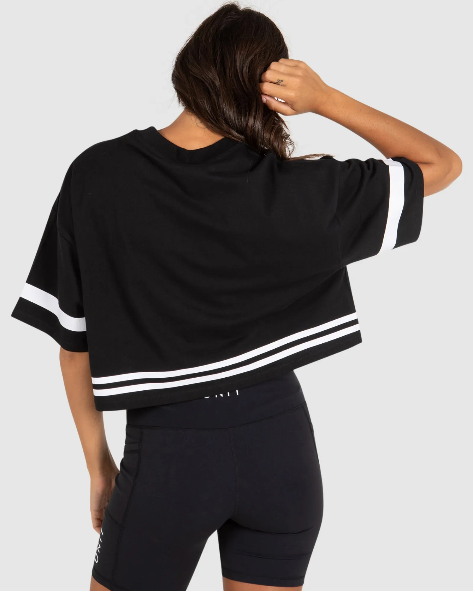 Unit Clothing UNIT Varsity Oversized Cropped T-Shirt Hot