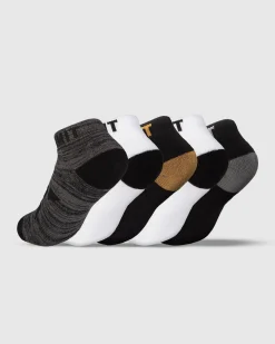 Unit Clothing UNIT Vital Youth Bamboo Socks Lo-lux 5 Pack MULTI Best
